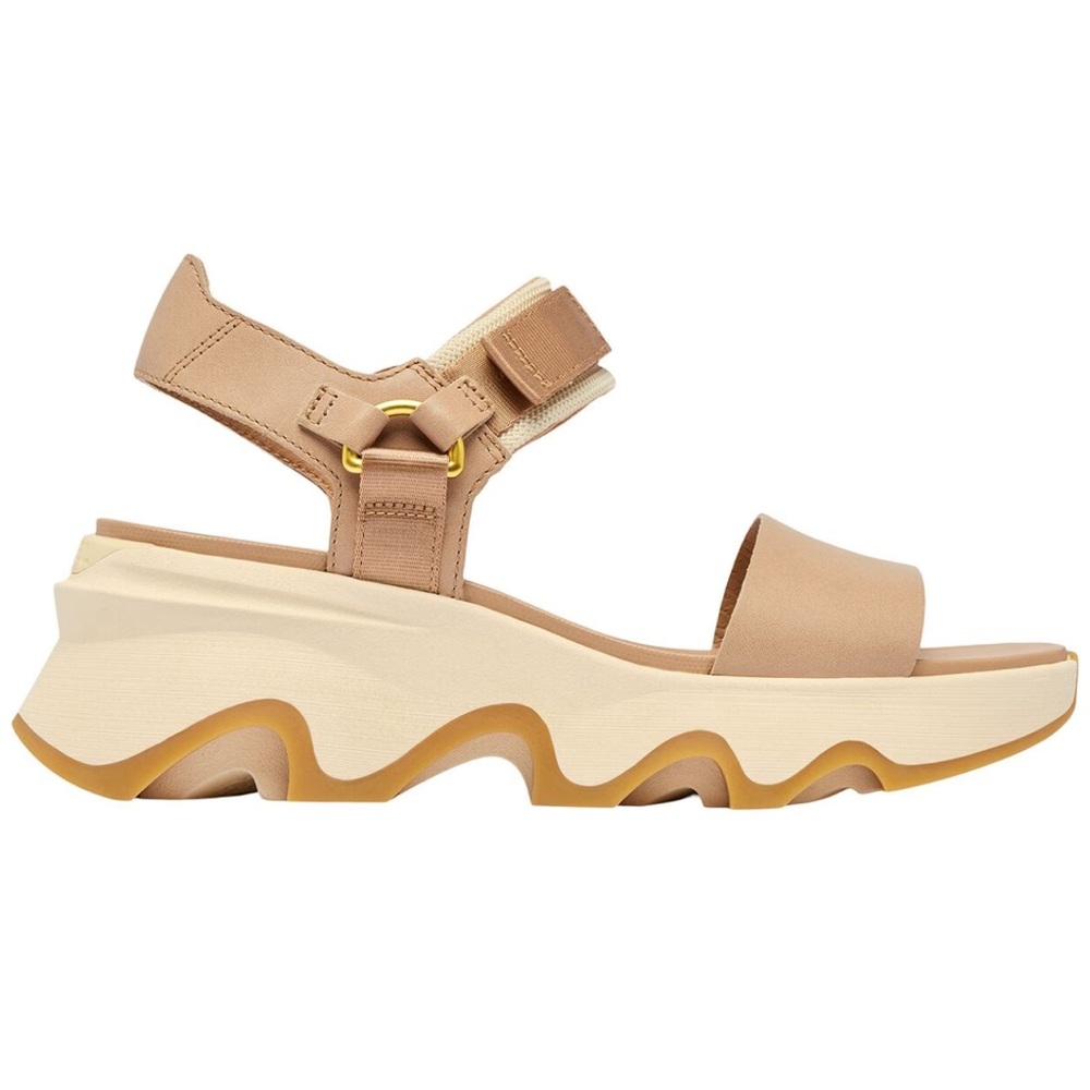 Sorel Kinetic Tan and Brown Women's Sandals - Picture 5 of 7